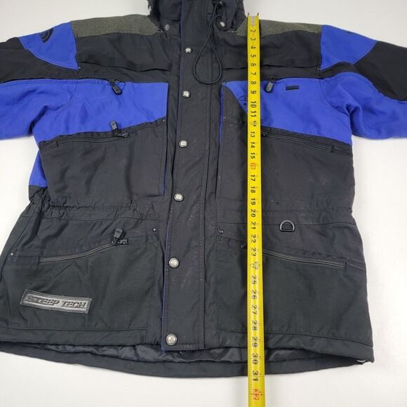 The North Face Steep Tech Scot Schmidt Blue Full Zip Snowboard Jacket Mens 2XL - Picture 5 of 14